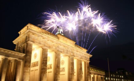 La Porta di Brandeburgo a Berlino
